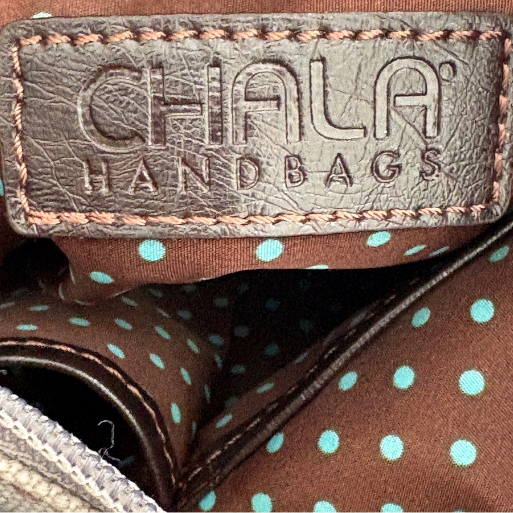 Chala Horse Design Crossbody Bag Derby Gray purse - Picture 11 of 16